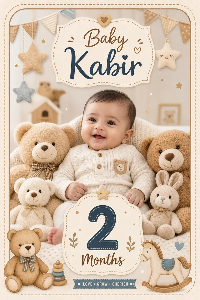 Teddy card style