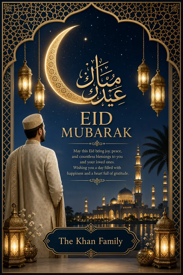 Eid card style