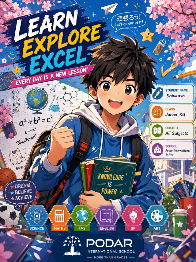 Anime cover style