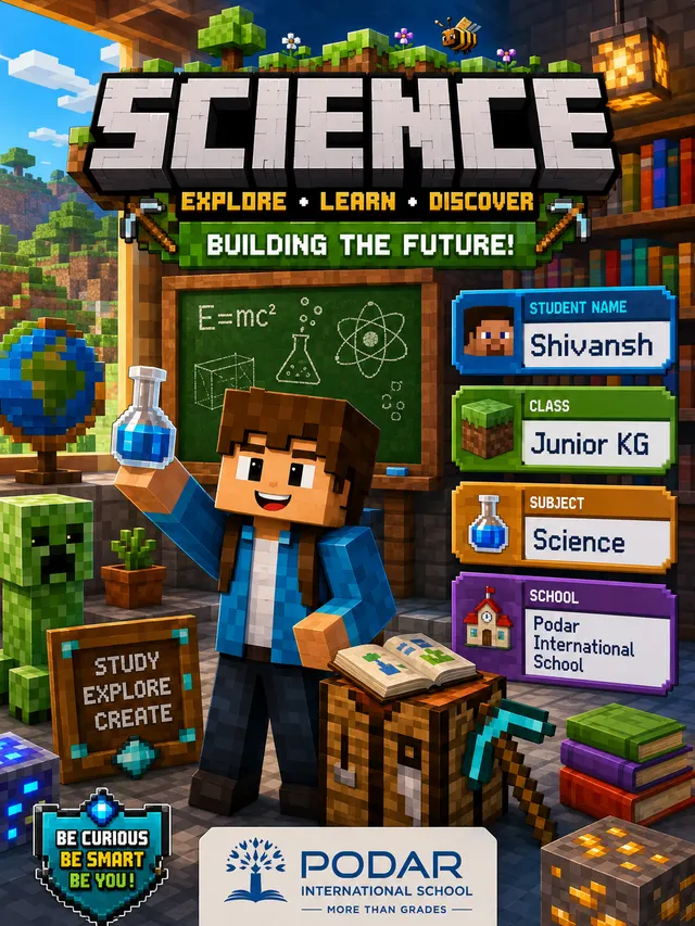 Minecraft cover style