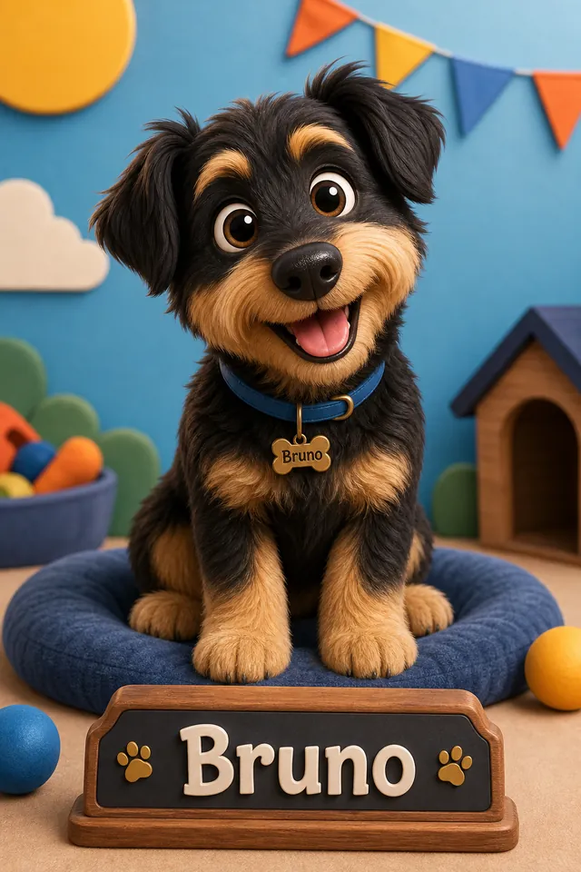 3D Cartoon portrait style